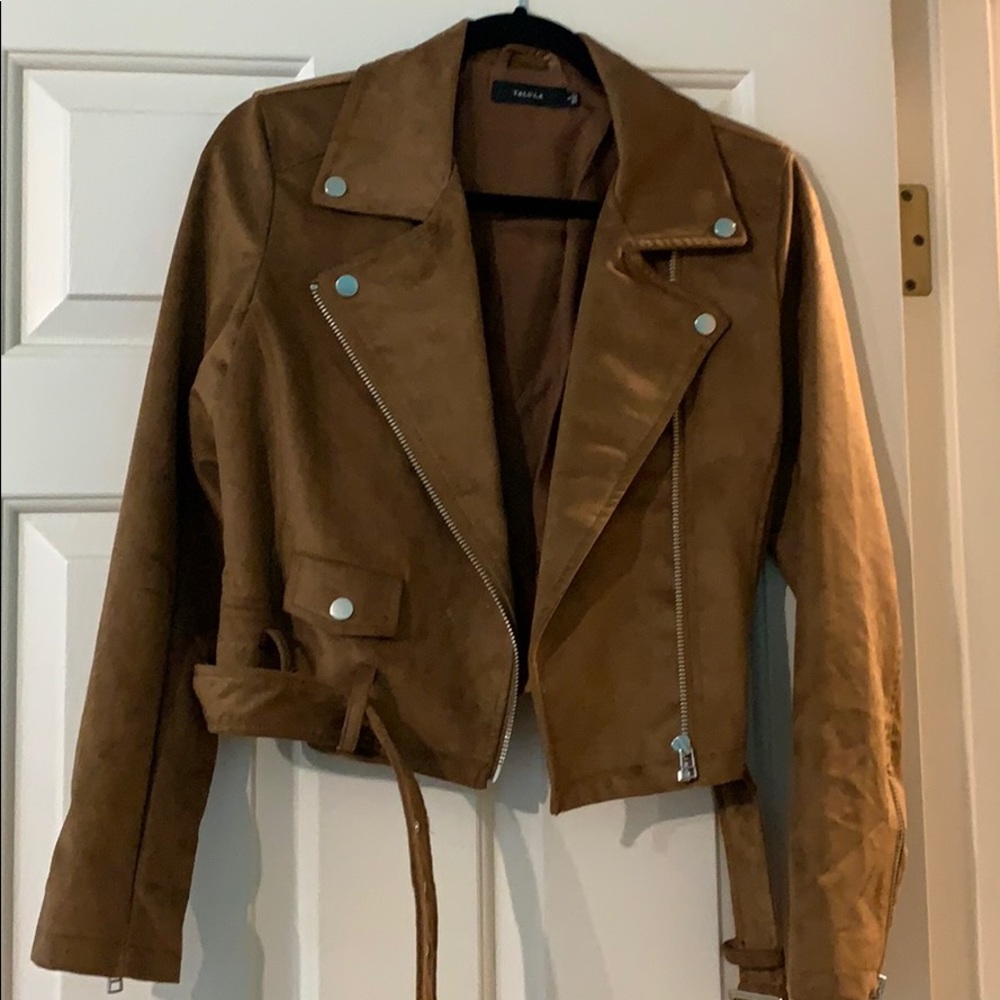 Never been worn Suede Jacket From Aritzia